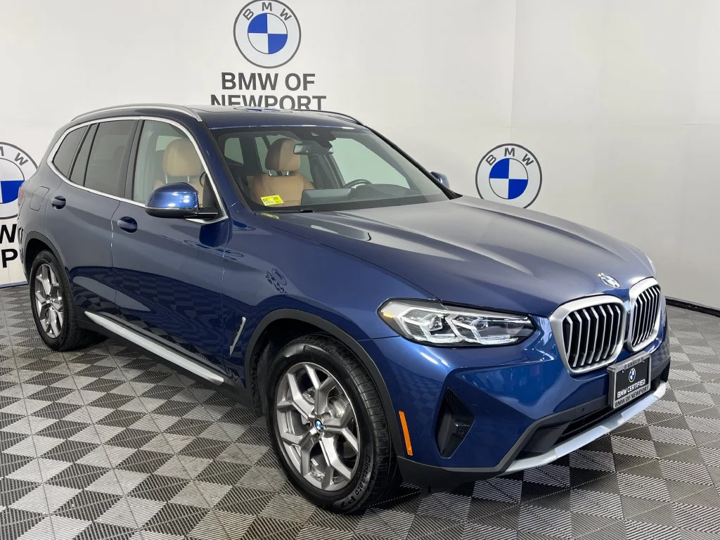 Certified Used 2024 Blue Metallic BMW xDrive30i image 1