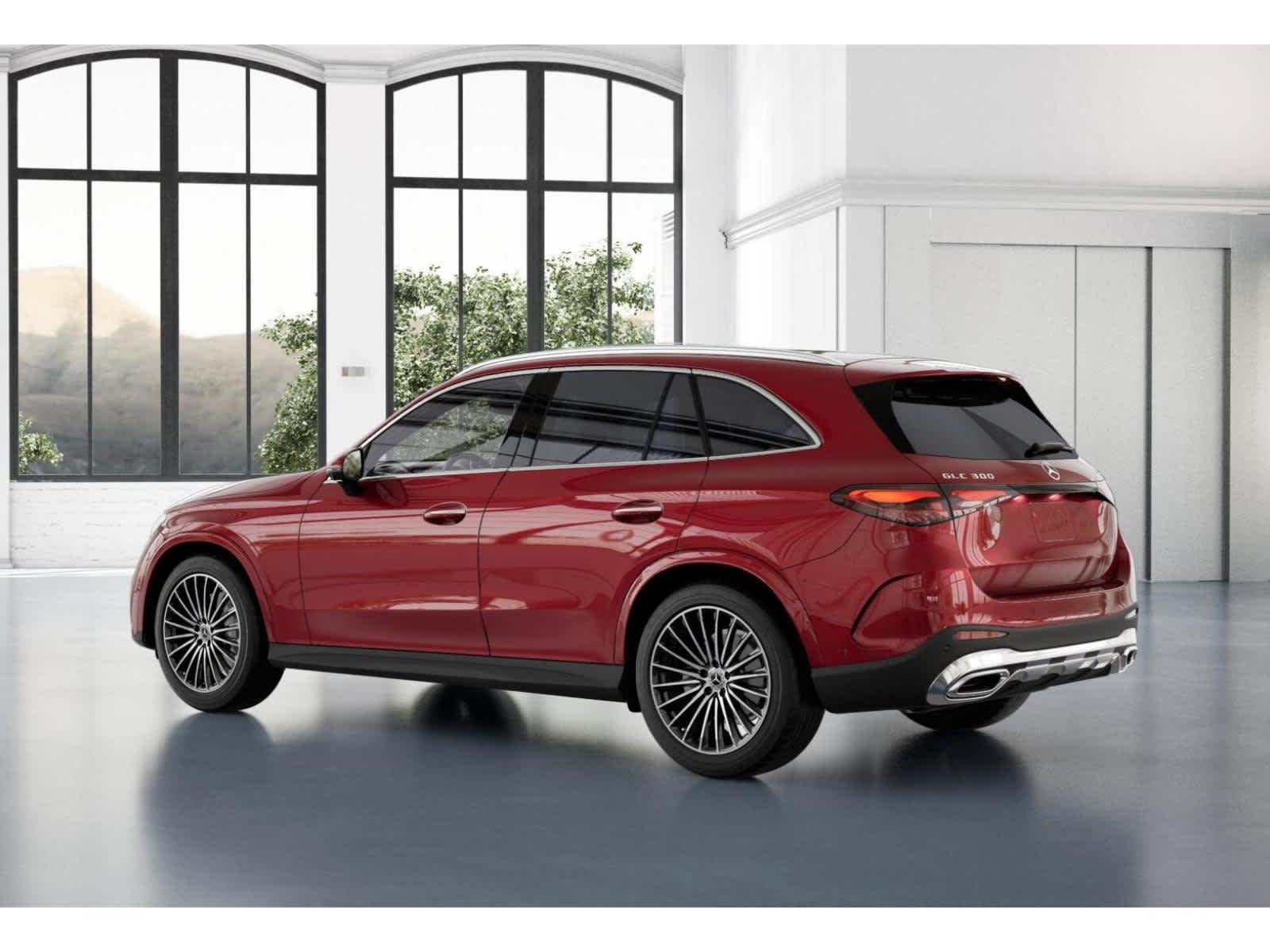 New 2026 MANUFAKTUR Patagonia Red Metallic Mercedes-Benz GLC 300 image 29