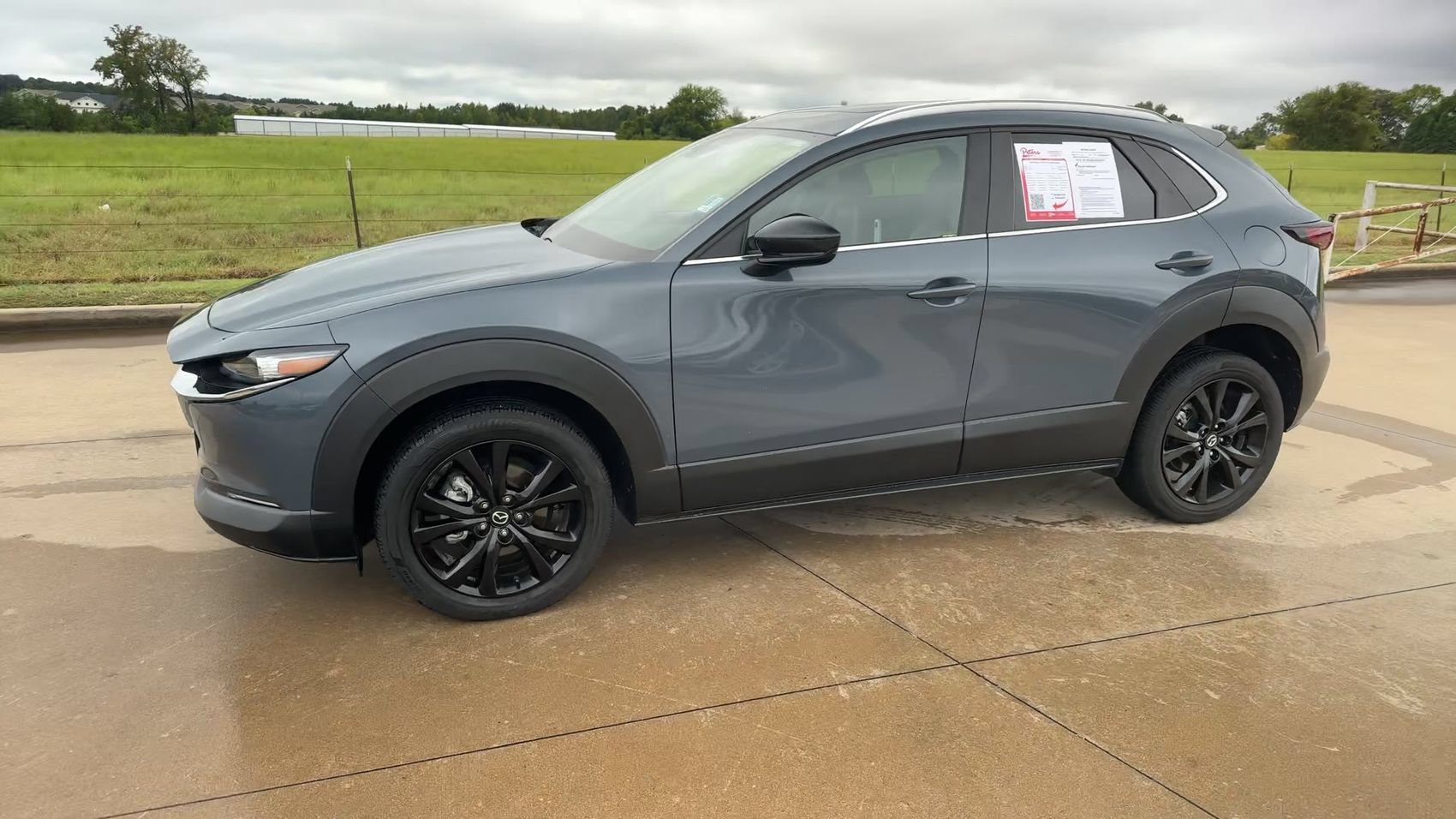 Used 2024 Polymetal Gray Metallic Mazda 2.5 S Carbon Edition image 5