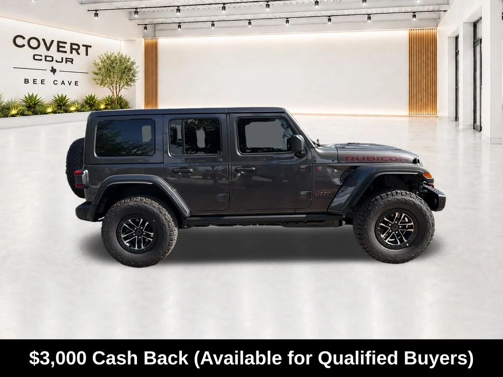 New 2026 Granite Crystal Metallic Clearcoat Jeep Rubicon X image 12