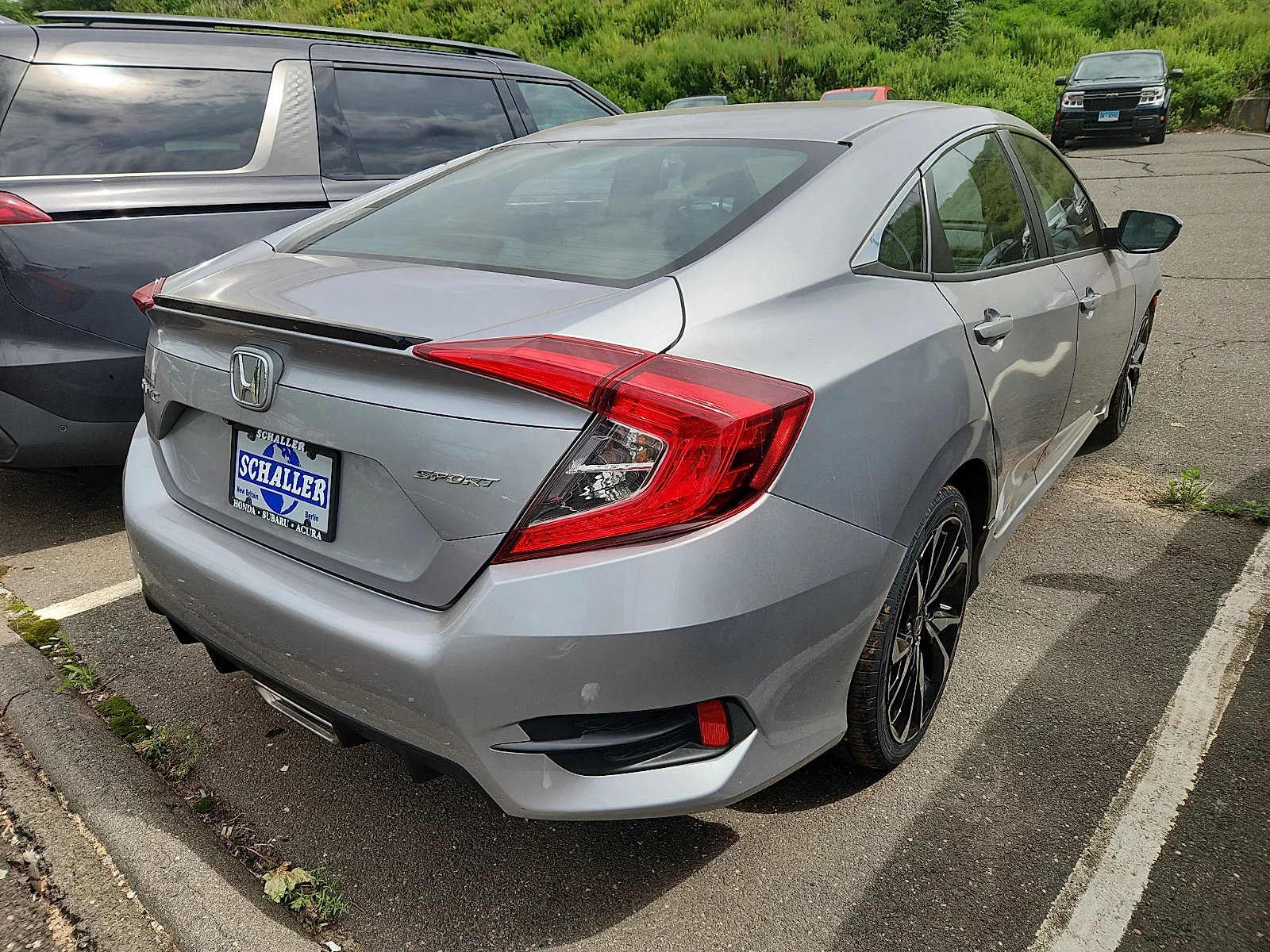 Certified Used 2019 Lunar Silver Metallic Honda Sport image 3