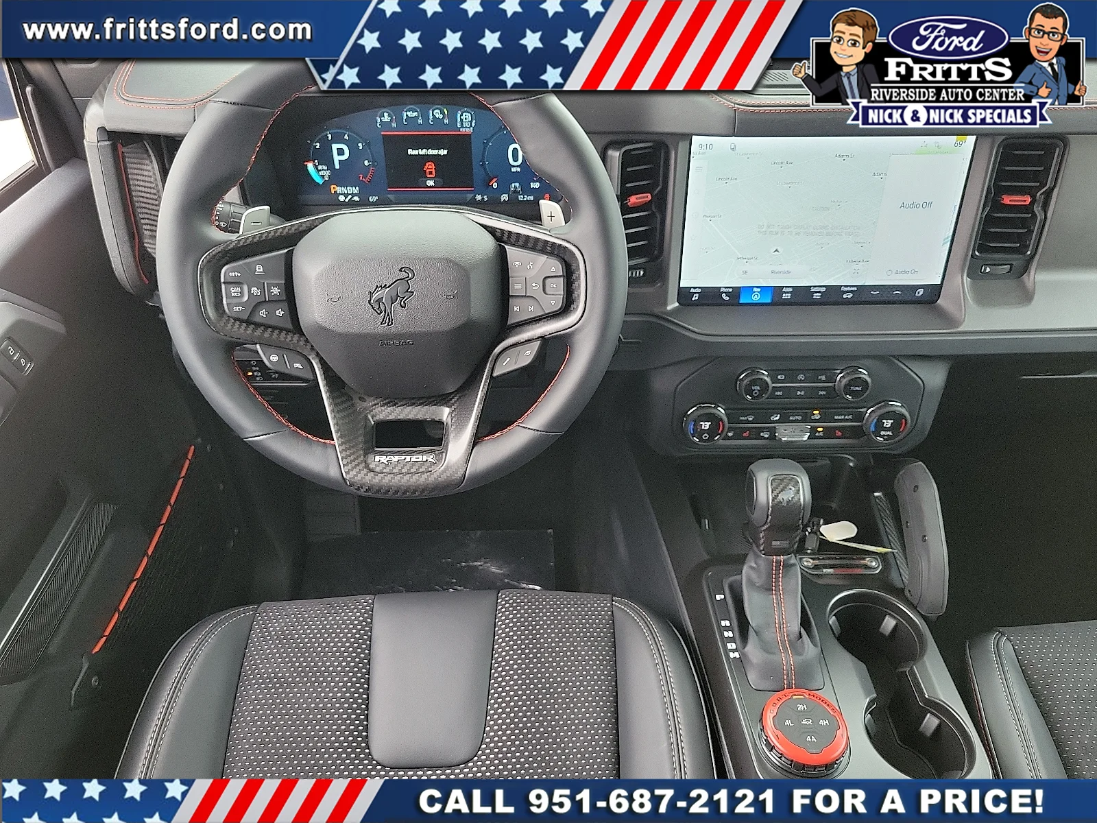 New 2026 Velocity Blue Metallic Ford Raptor® image 4