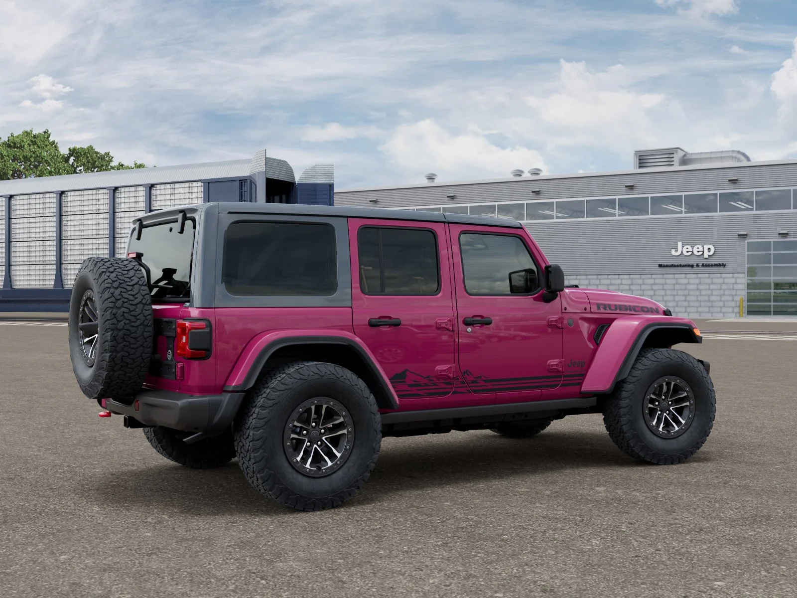 New 2026 Tuscadero Pearlcoat Jeep Rubicon image 2