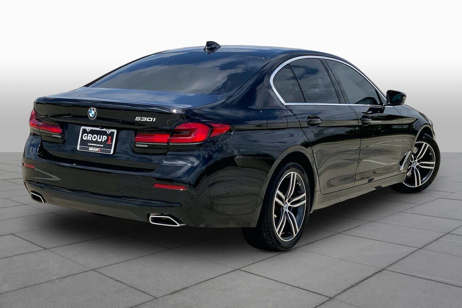 Used 2023 Jet Black BMW 530i image 12