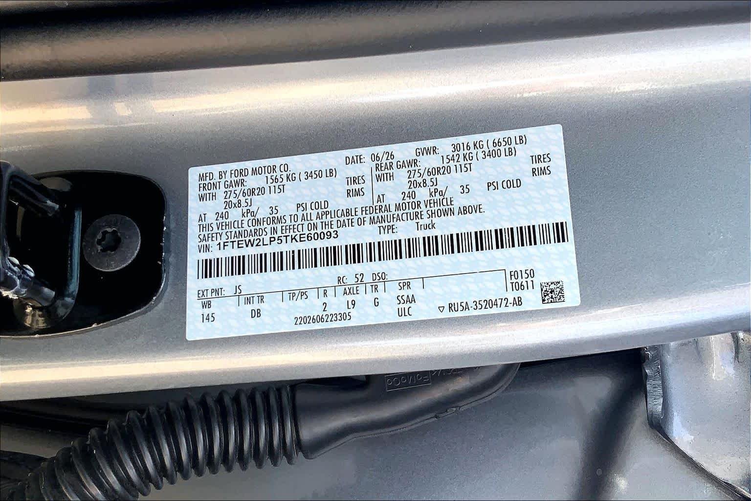 New 2026 Iconic Silver Metallic Ford STX® image 21