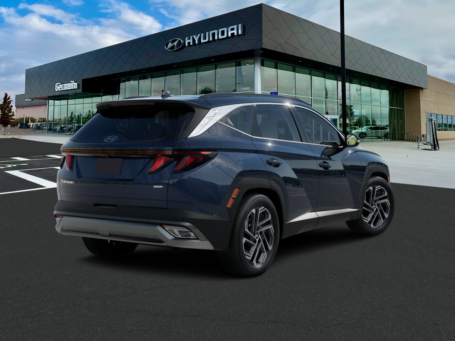 New 2026 Atlantis Blue Hyundai SEL Plus AWD image 5