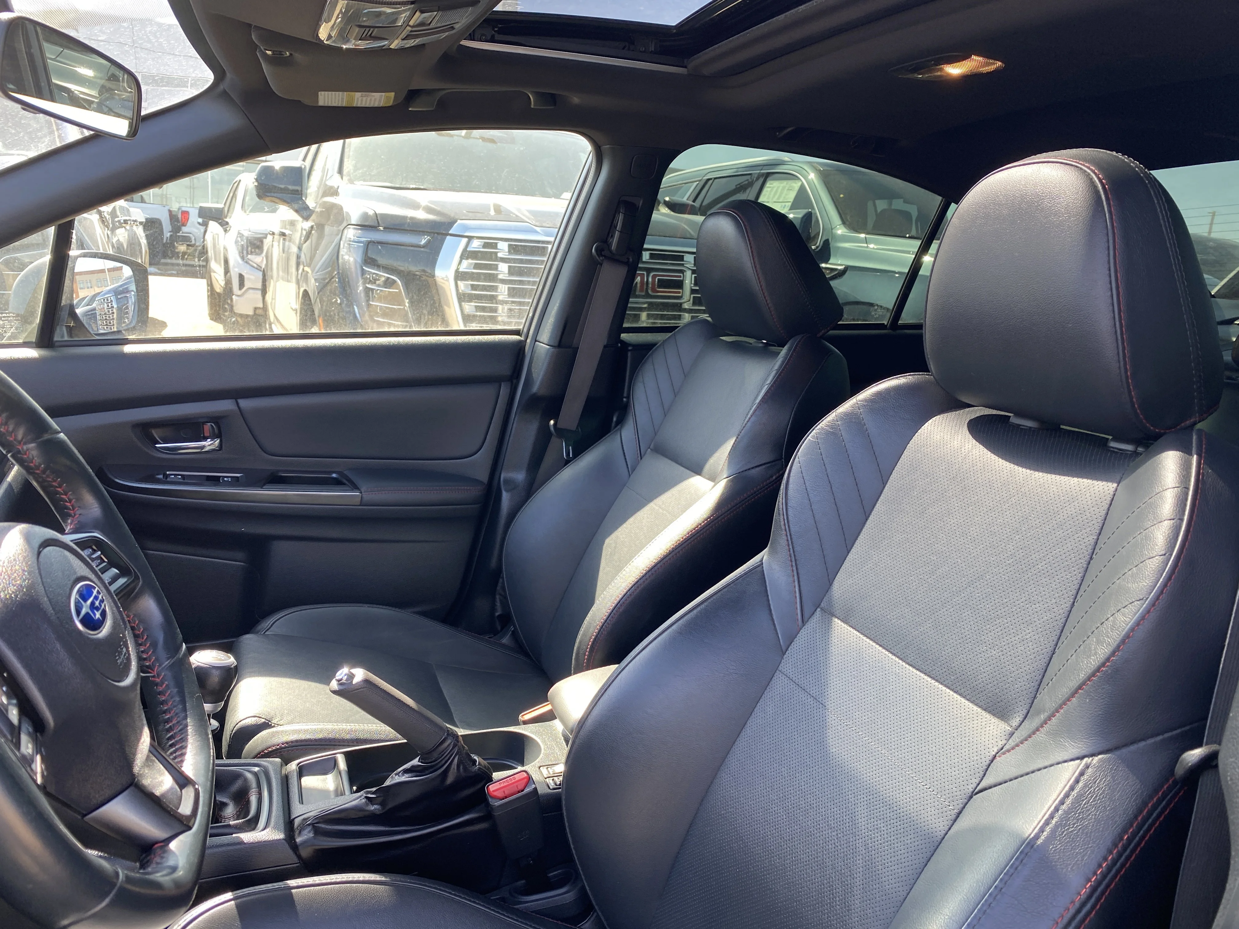 Used 2021 Gray Subaru Sport-tech * LEATHER * NAVIGATION * SUNROOF * image 8