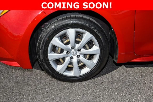 Used 2021 Red Toyota LE image 11