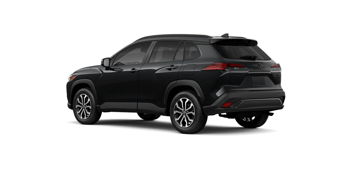 New 2026 Jet Black Toyota Hybrid SE image 6