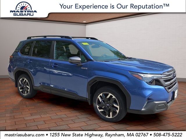 New 2026 Blue Subaru Premium Hybrid image 1