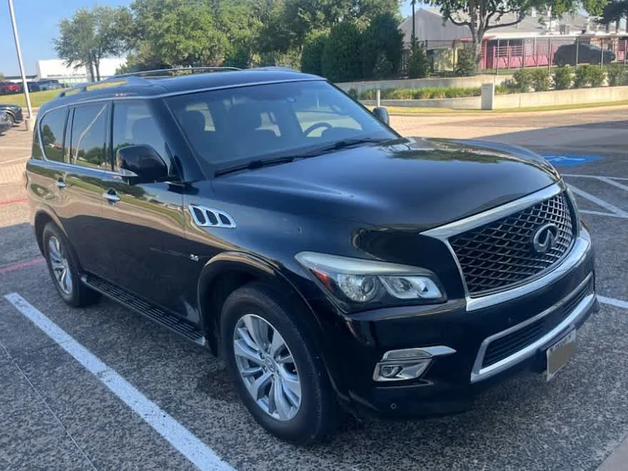 Used 2015 INFINITI QX80 Base with VIN JN8AZ2NFXF9572141 for sale in Fort Worth, TX