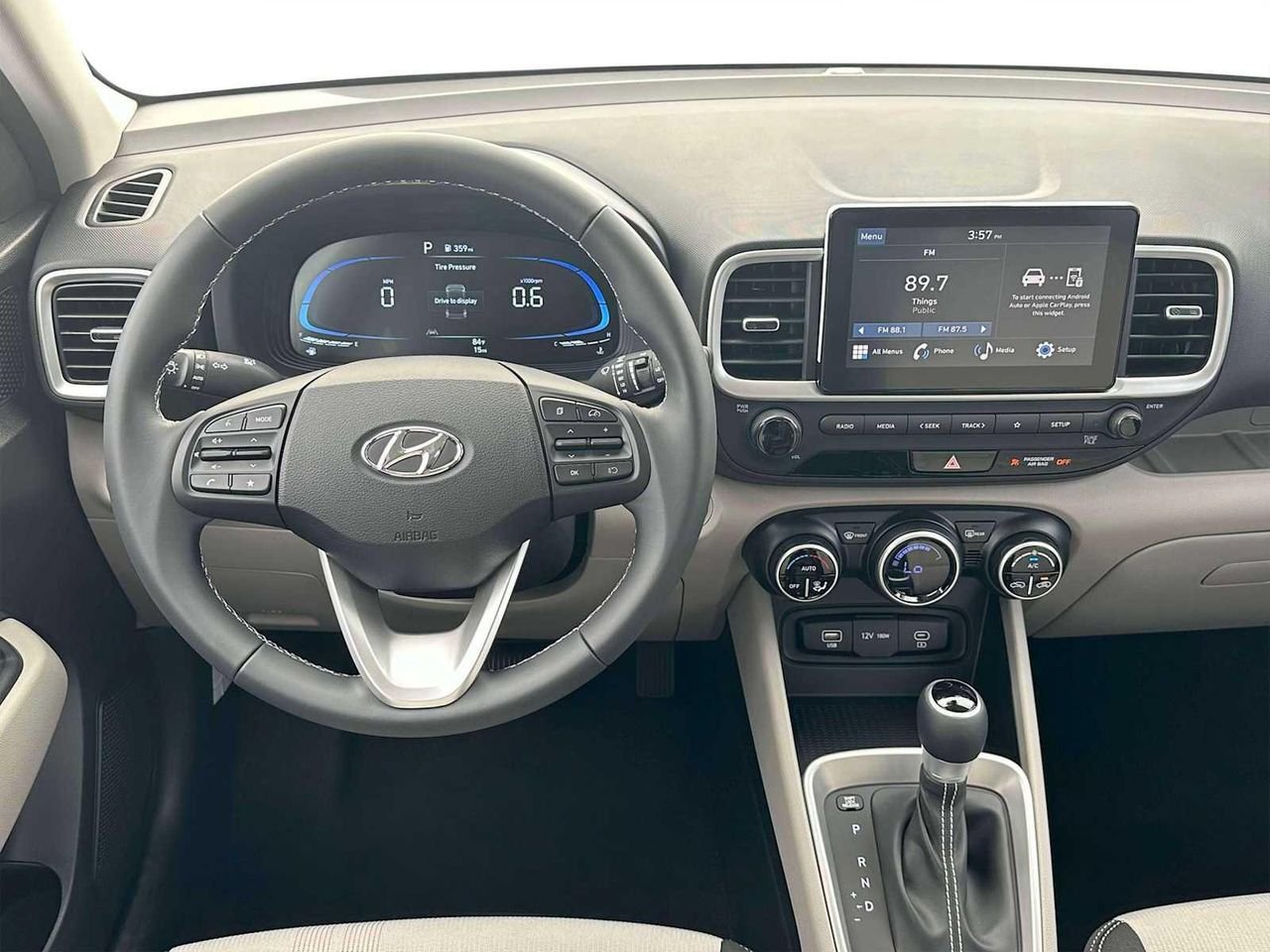 New 2025 Lunar White Hyundai SEL image 13
