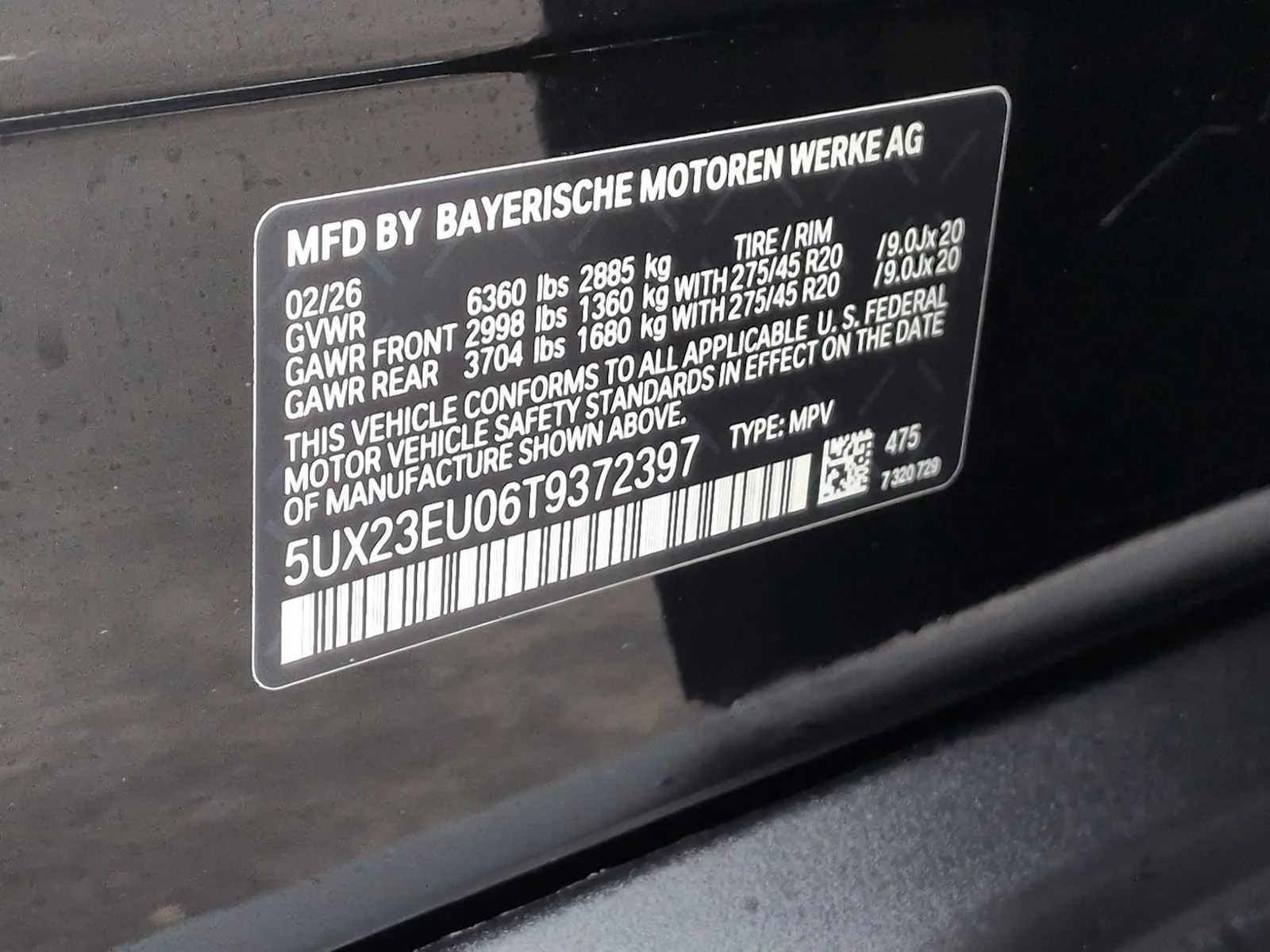 New 2026 Black Sapphire Metallic BMW xDrive40i image 44