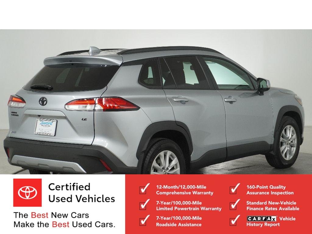 Used 2022 Sonic Silver Toyota LE image 3