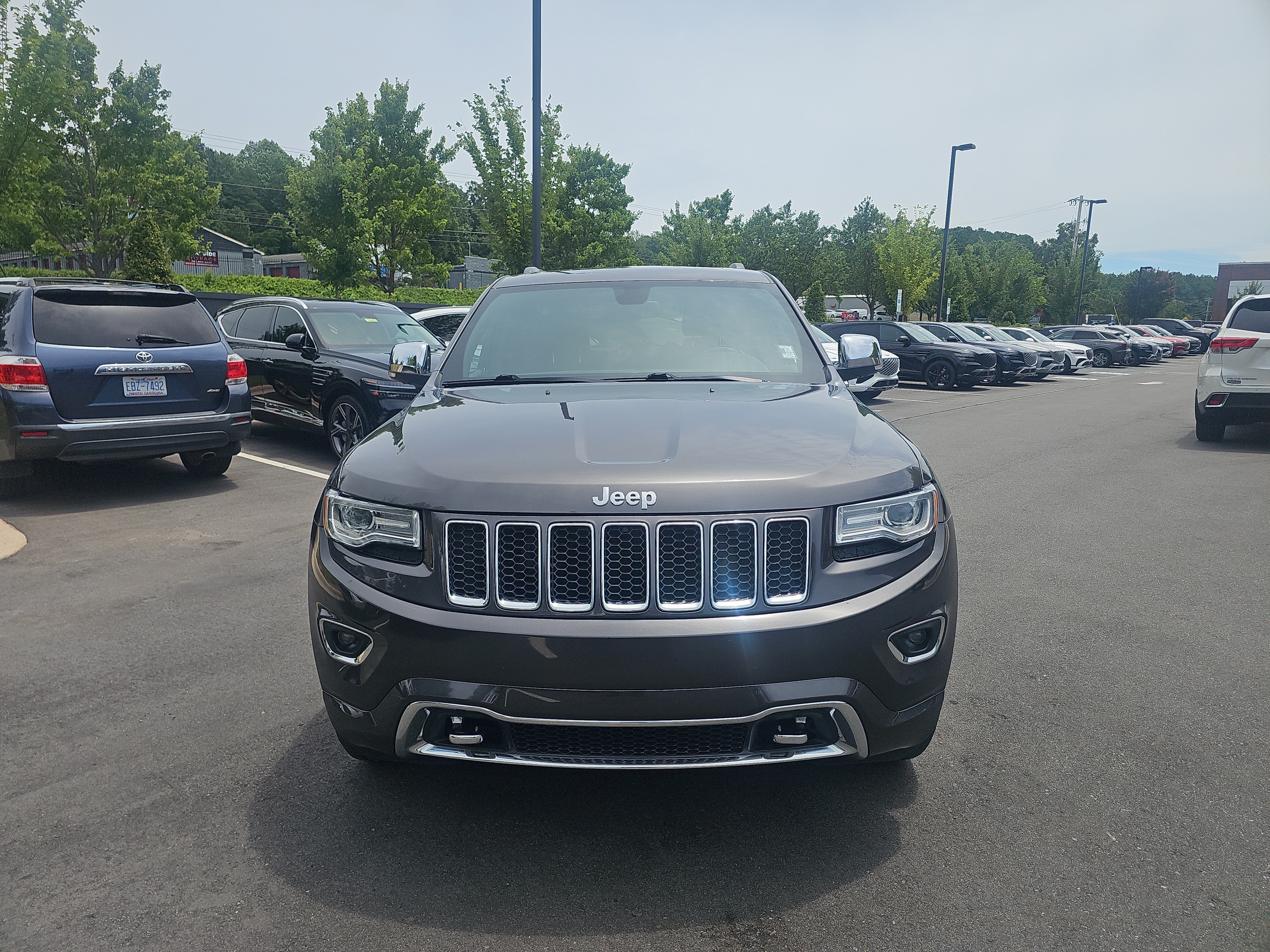 Used 2015 Jeep Grand Cherokee Overland with VIN 1C4RJFCG0FC613341 for sale in Winston-Salem, NC