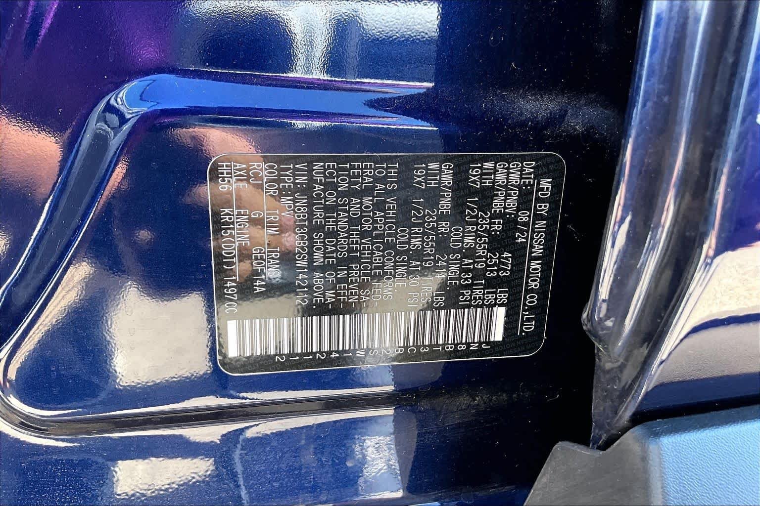 Certified Used 2025 Deep Ocean Blue Pearl Nissan SL image 33