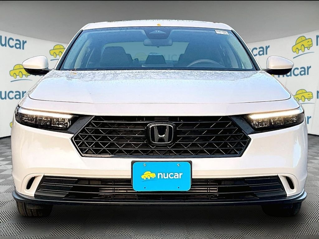 Used 2024 Platinum White Honda EX image 2