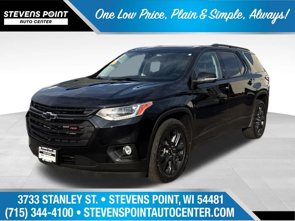 Used 2021 Mosaic Black Metallic Chevrolet RS image 1