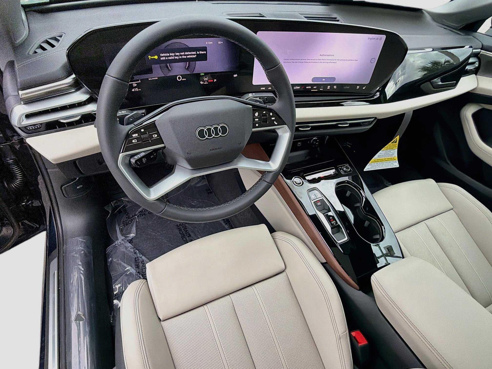 New 2026 Firmament Blue Metallic Audi Premium Plus image 26