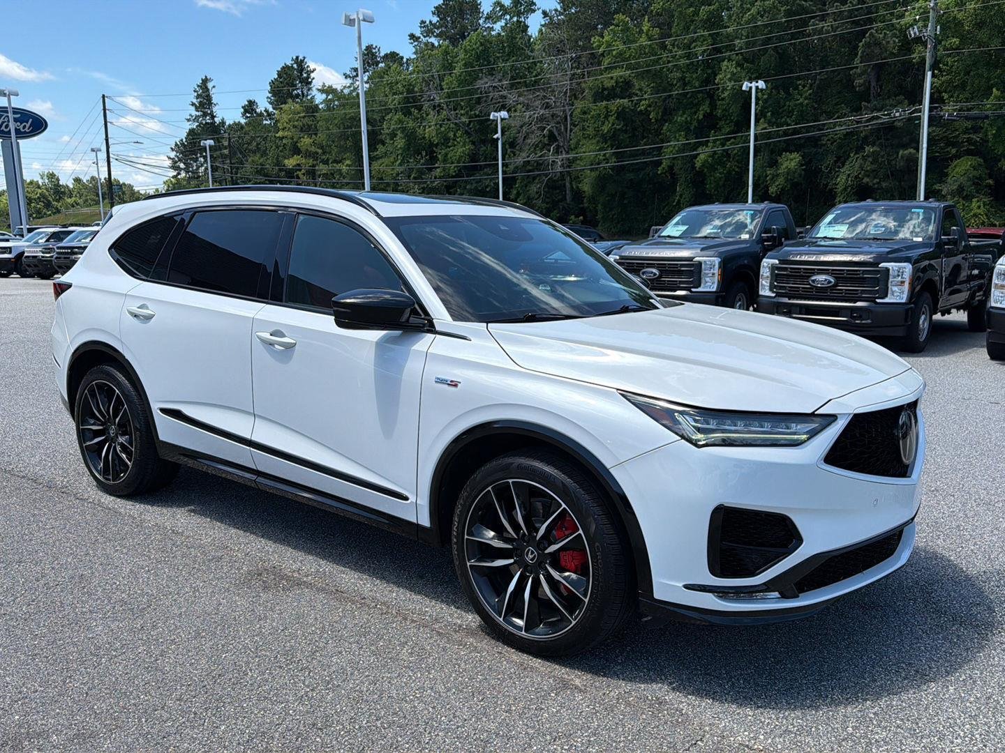 Used 2022 Platinum White Pearl Acura SH-AWD Type S w/Advance Package image 8