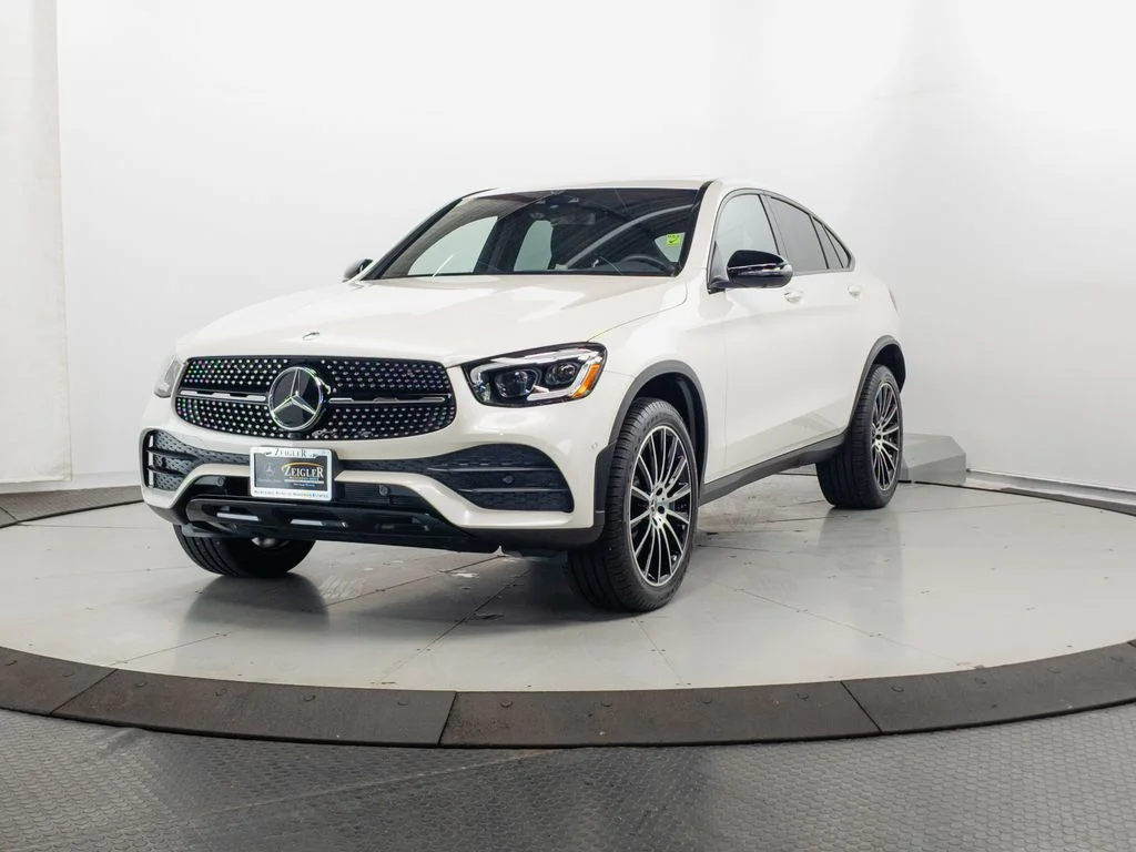 Certified Used 2023 Polar White Mercedes-Benz GLC 300 Coupe image 3