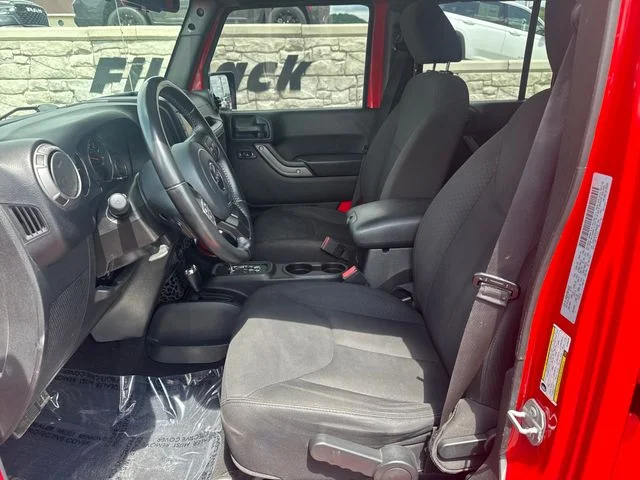 Used 2017 Firecracker Red Clearcoat Jeep Unlimited Sport image 13