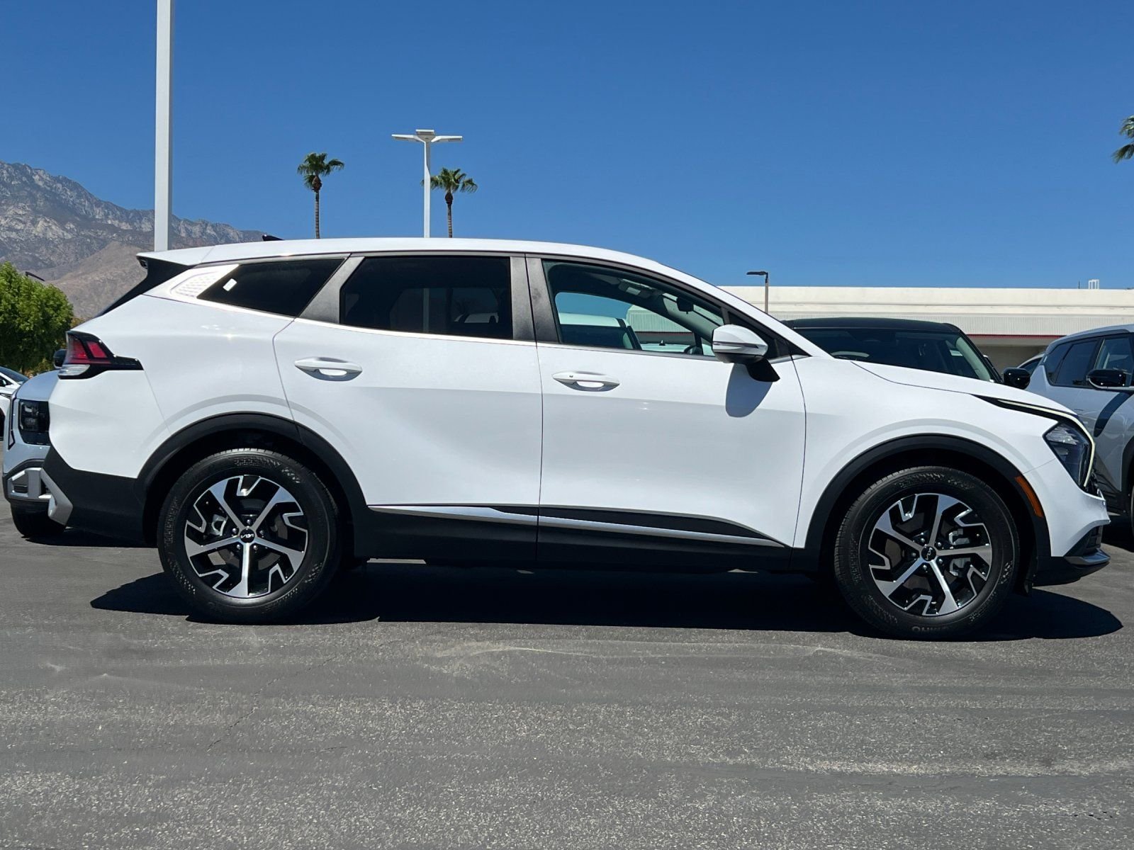 Certified Used 2023 White Kia EX image 2
