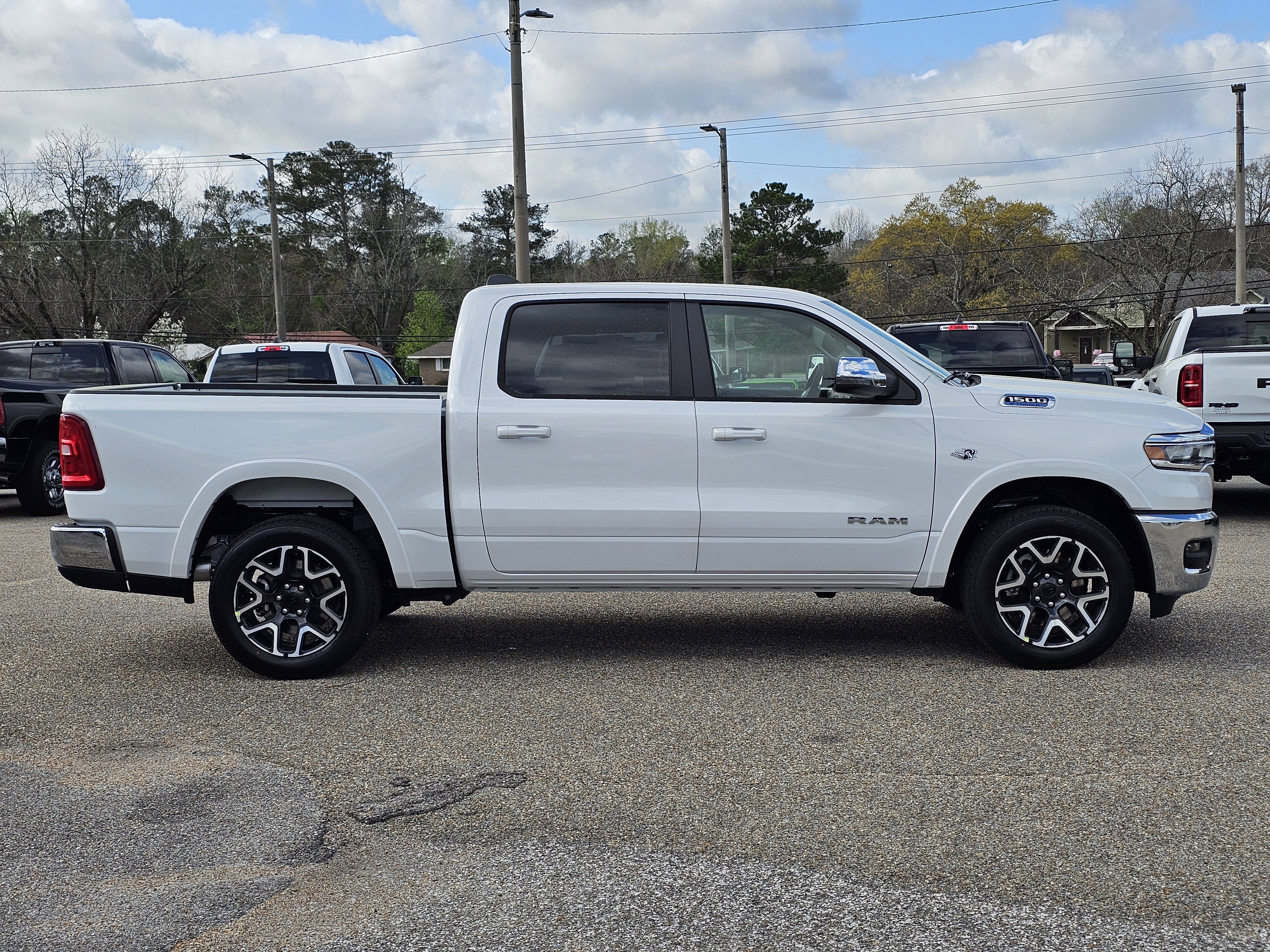 New 2026 Bright White Clearcoat Ram Laramie image 8