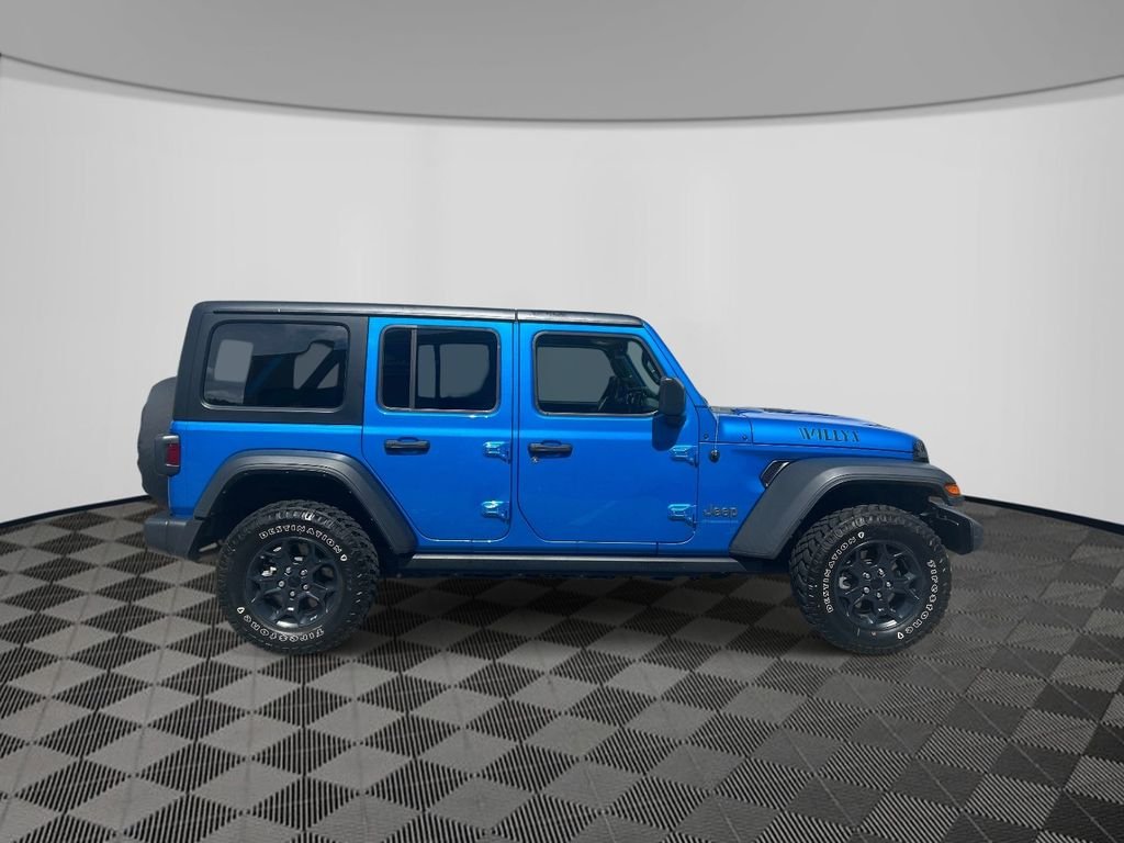 Used 2023 Blue Jeep Willys 4xe image 6