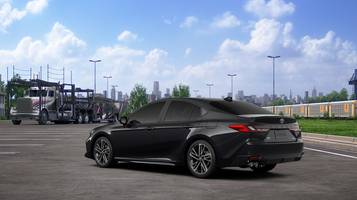 New 2026 Midnight Black Metallic Toyota XSE image 6