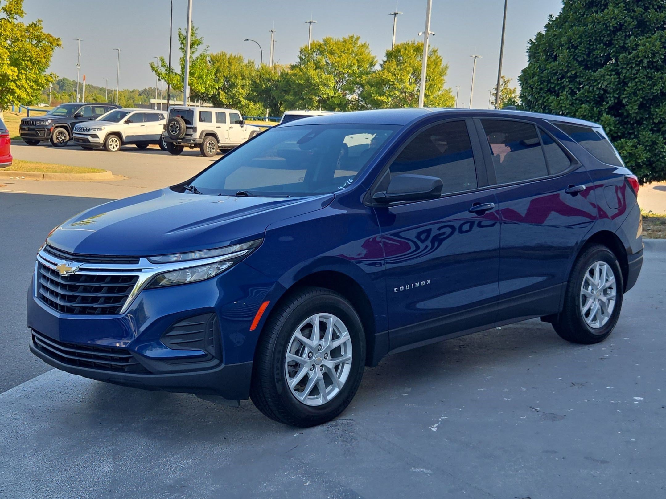 Used 2023 Blue Glow Metallic Chevrolet LS image 3
