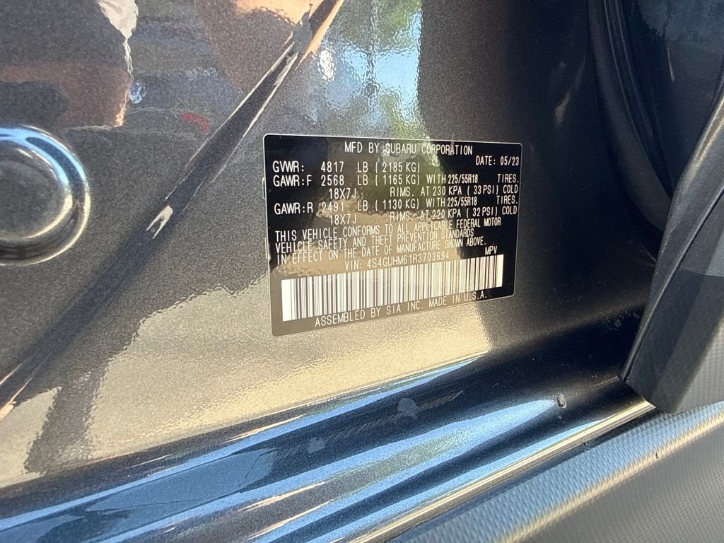 Used 2024 Gray Metallic Subaru Limited image 30