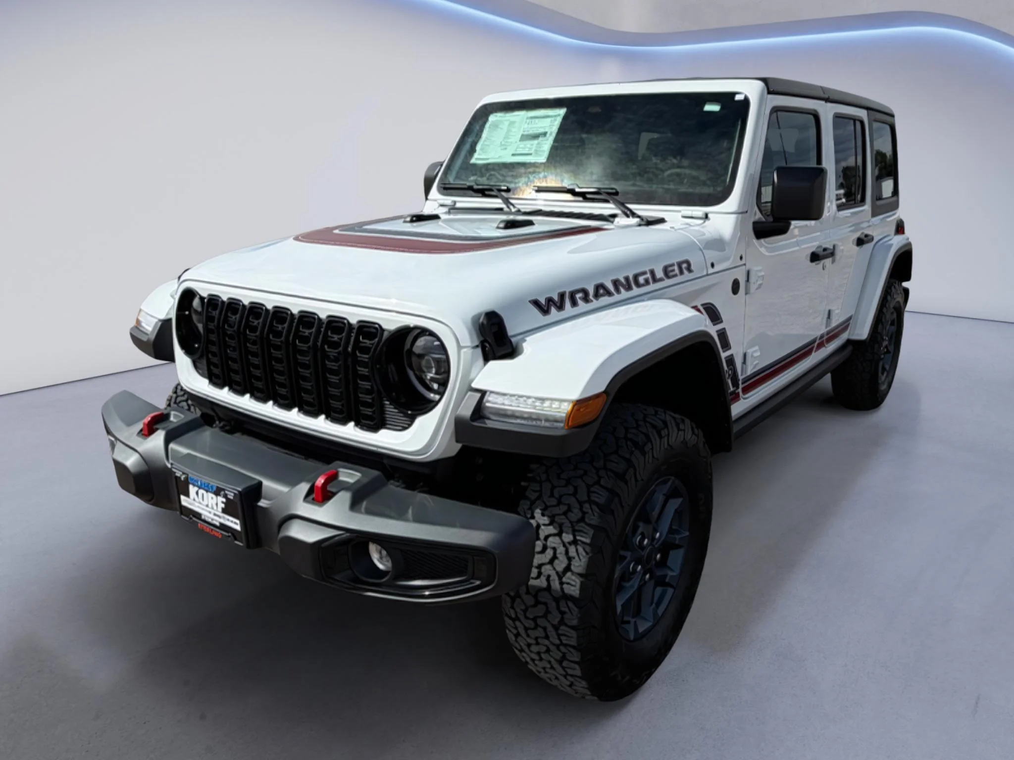 New 2026 Bright White Clearcoat Jeep America 250 image 1