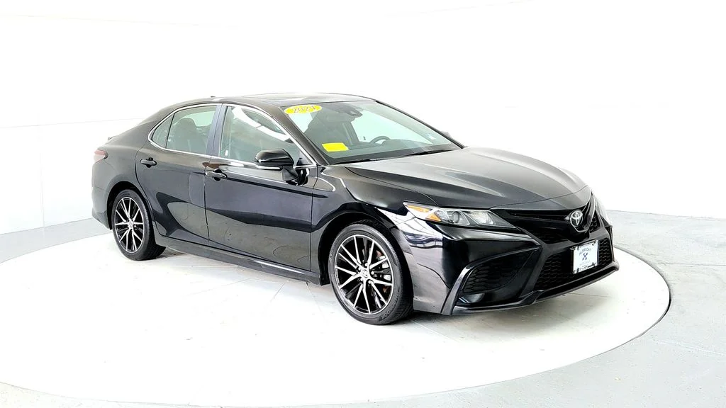 Used 2024 Black Toyota SE image 7