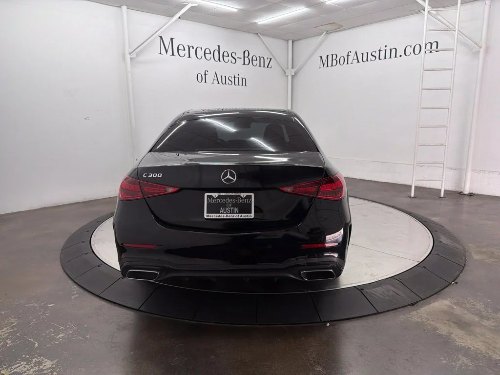 Certified Used 2024 Black Mercedes-Benz C 300 image 7