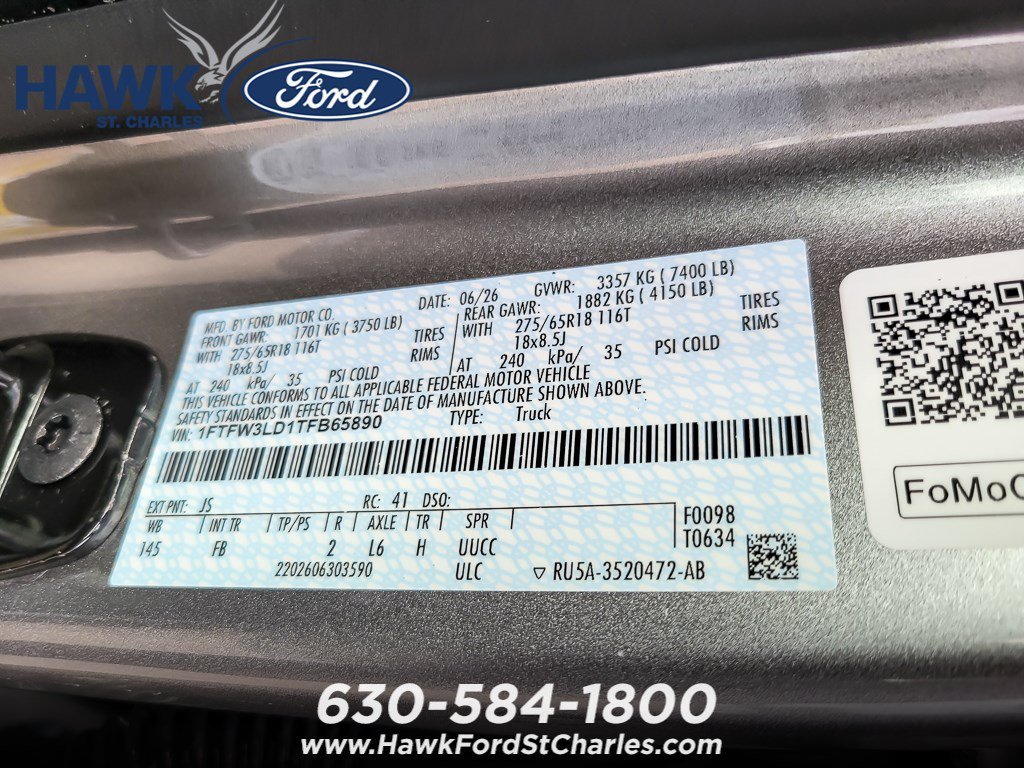 New 2026 Iconic Silver Metallic Ford XLT image 19