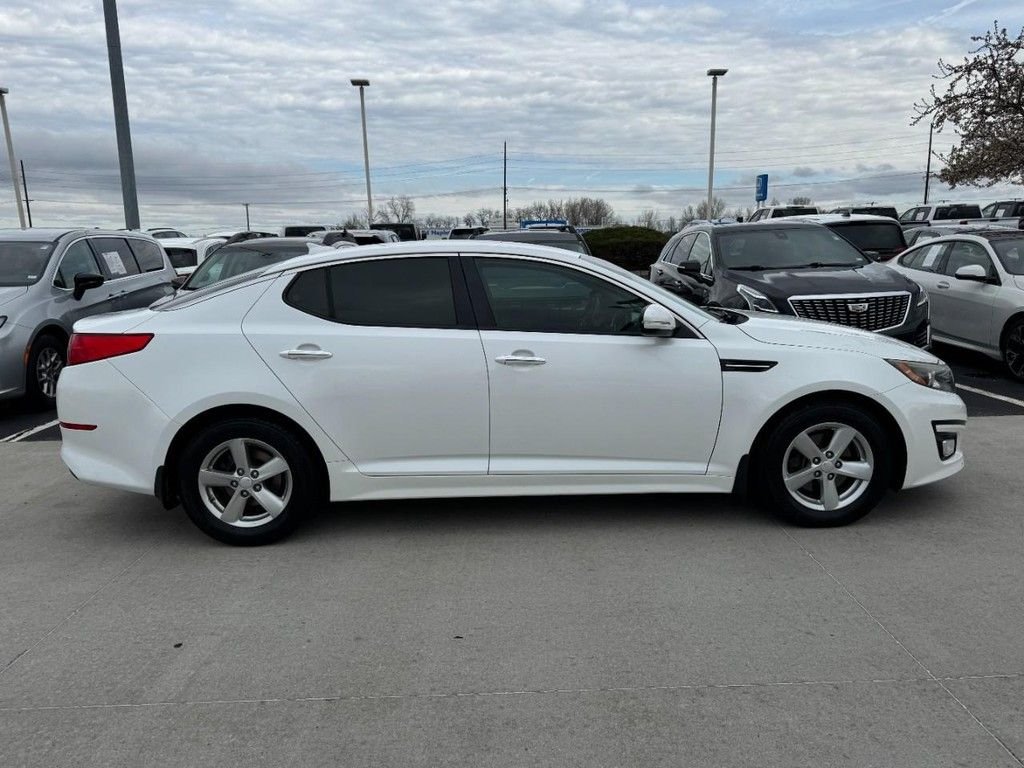 Used 2014 Kia Optima LX with VIN 5XXGM4A79EG338301 for sale in St. Peters, MO