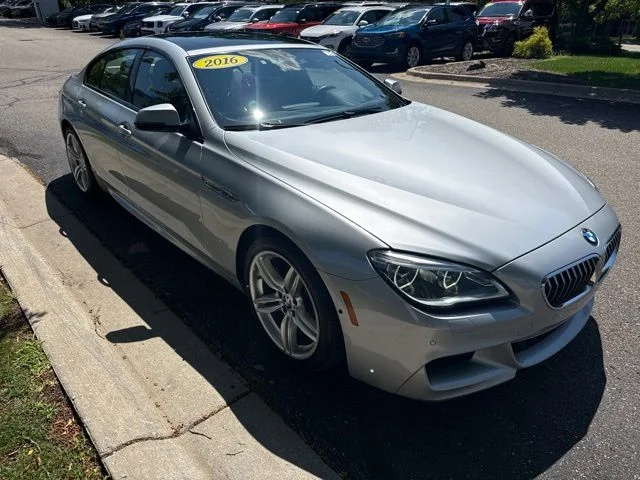 Used 2016 Glacier Silver Metallic BMW 640i xDrive Gran Coupe image 6