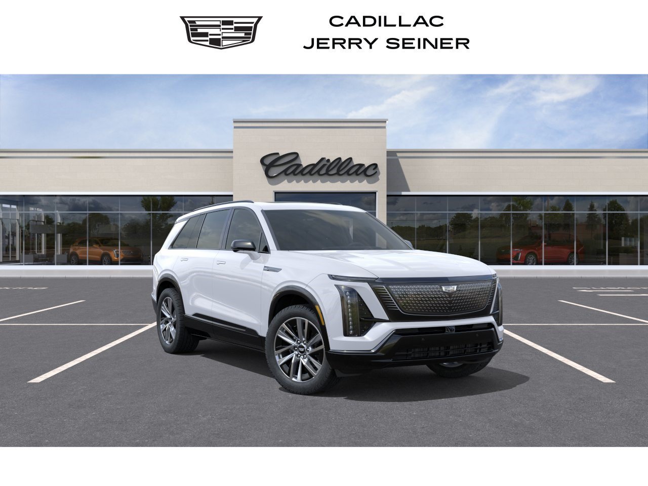 New 2027 Vibrant White Tricoat Cadillac Sport image 1