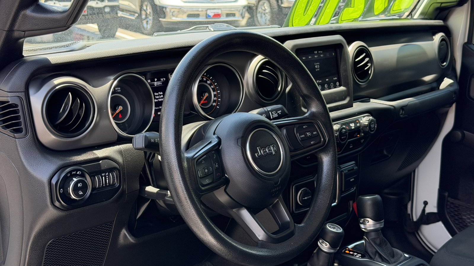 Used 2022 Bright White Clearcoat Jeep Sport image 13