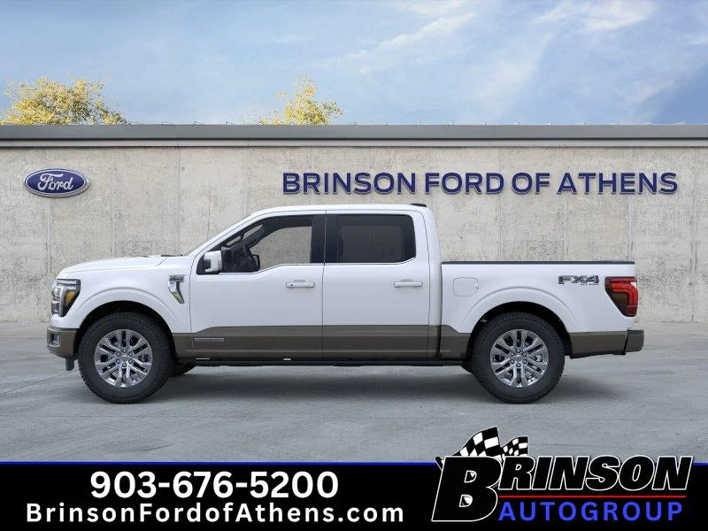 New 2026 Star White Metallic Tri-Coat Ford King Ranch® image 3
