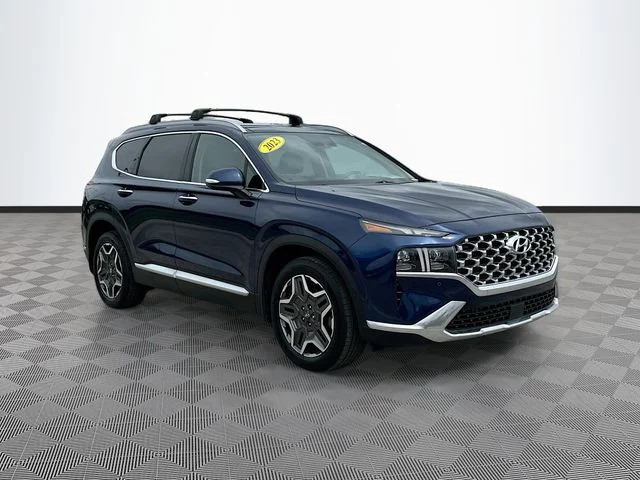 Used 2023 Blue Hyundai Limited image 3