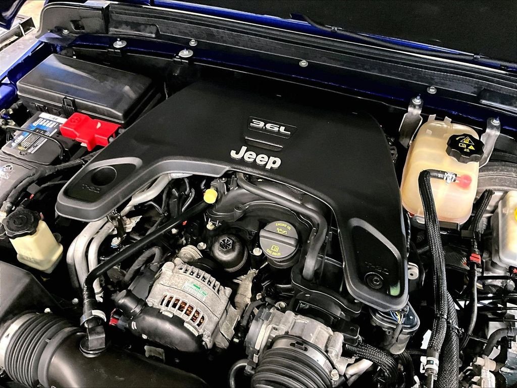 Used 2019 Blue Jeep Unlimited Sport S image 36