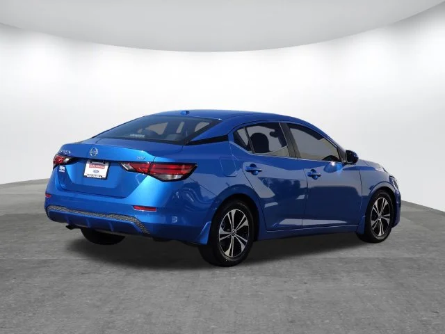 Certified Used 2022 Electric Blue Metallic Nissan SV image 4