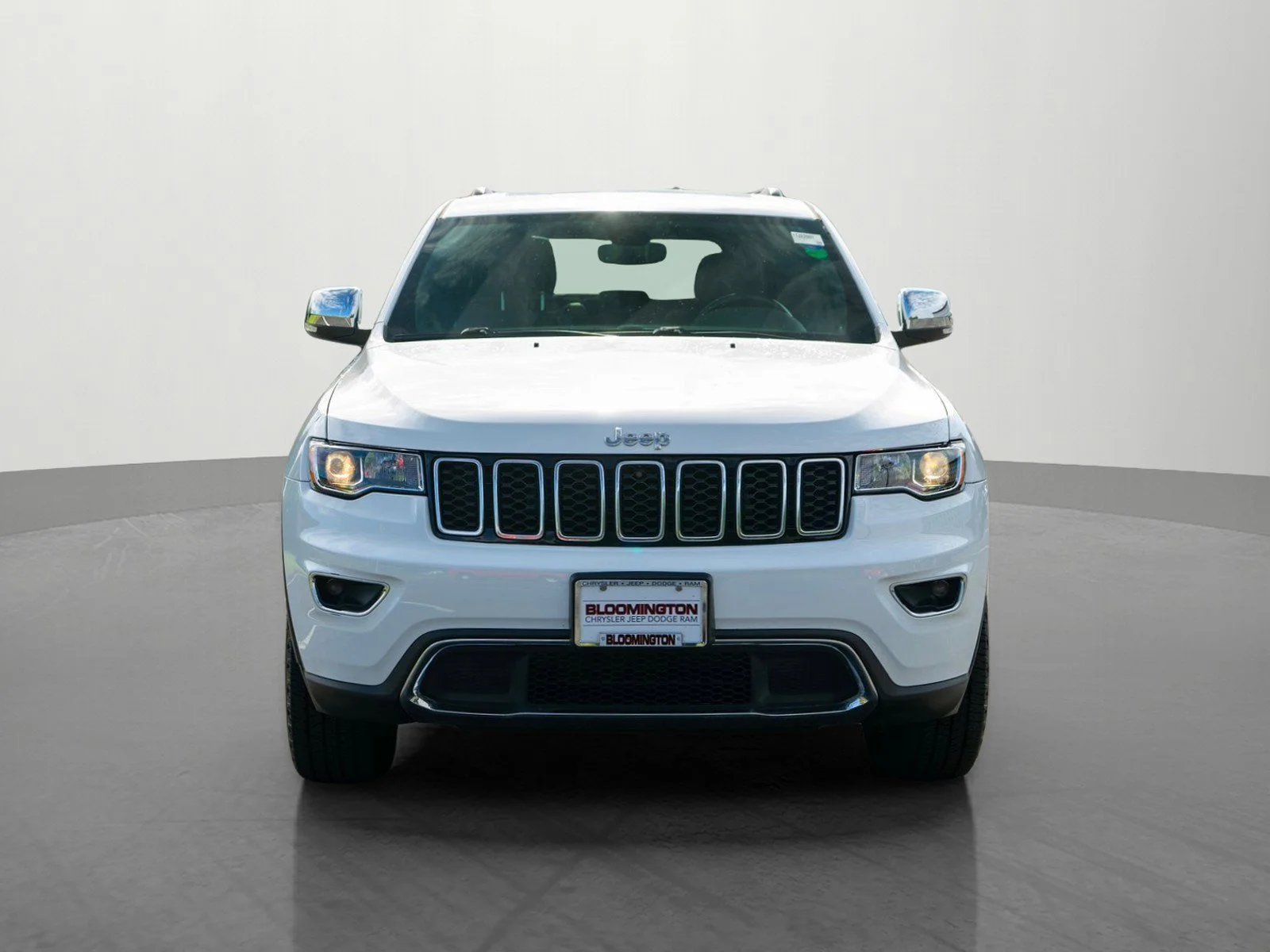 Used 2020 Bright White Clearcoat Jeep Limited image 2