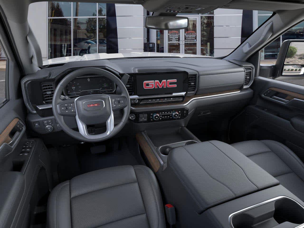 New 2026 Glacier White Tricoat GMC SLT image 15