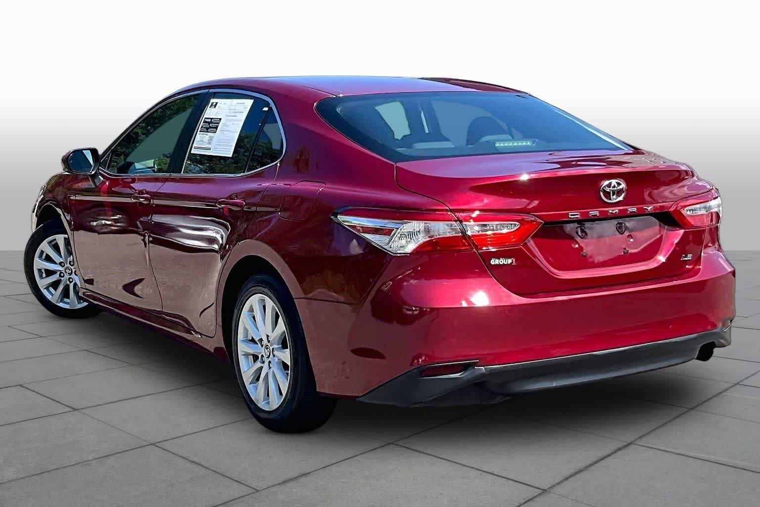 Used 2018 Ruby Flare Pearl Toyota LE image 12