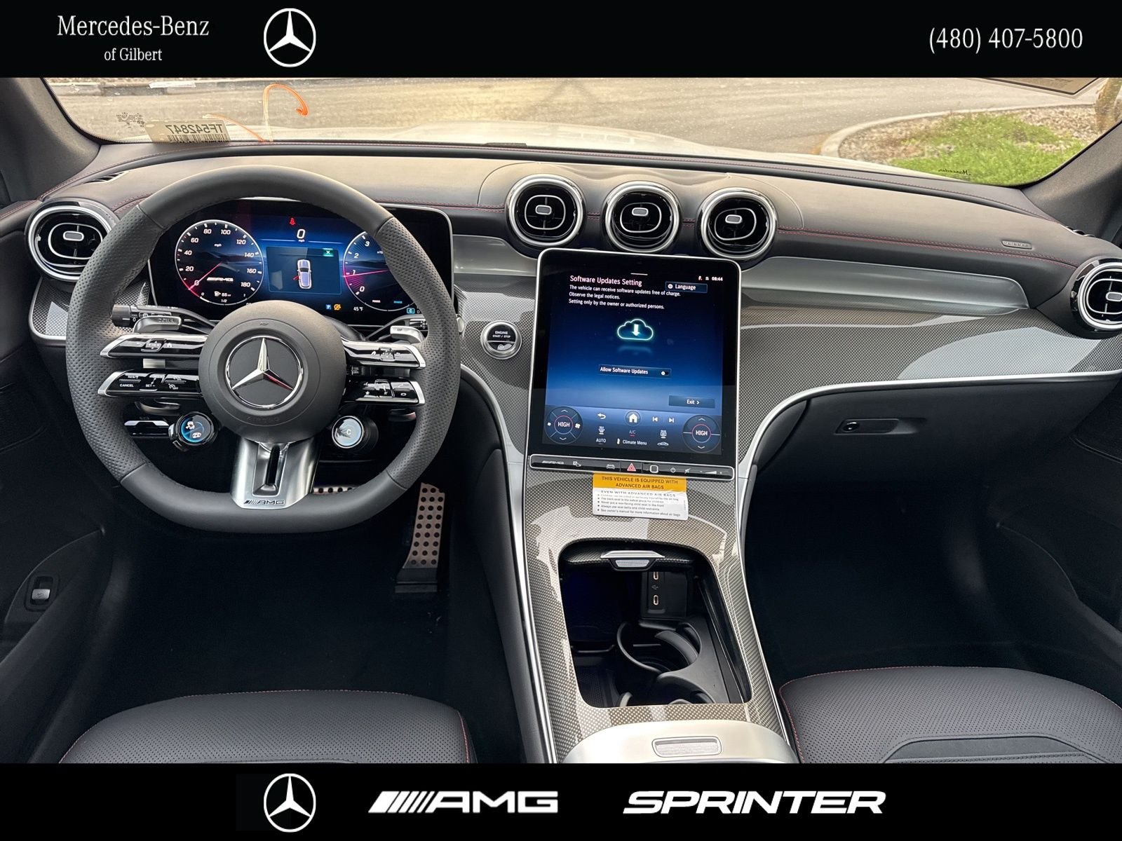 New 2026 MANUFAKTUR Cirrus Silver Magno Mercedes-Benz GLC 43 AMG® image 22