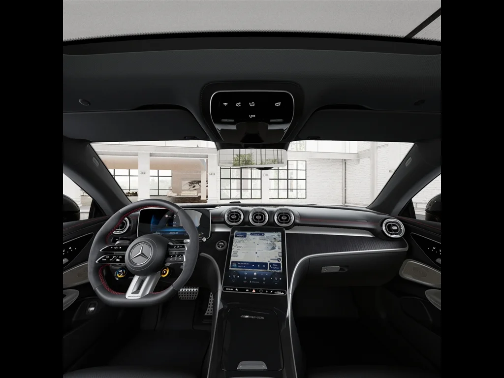 New 2026 MANUFAKTUR Moonlight White Metallic Mercedes-Benz AMG® CLE 53 4MATIC+ Coupe image 42