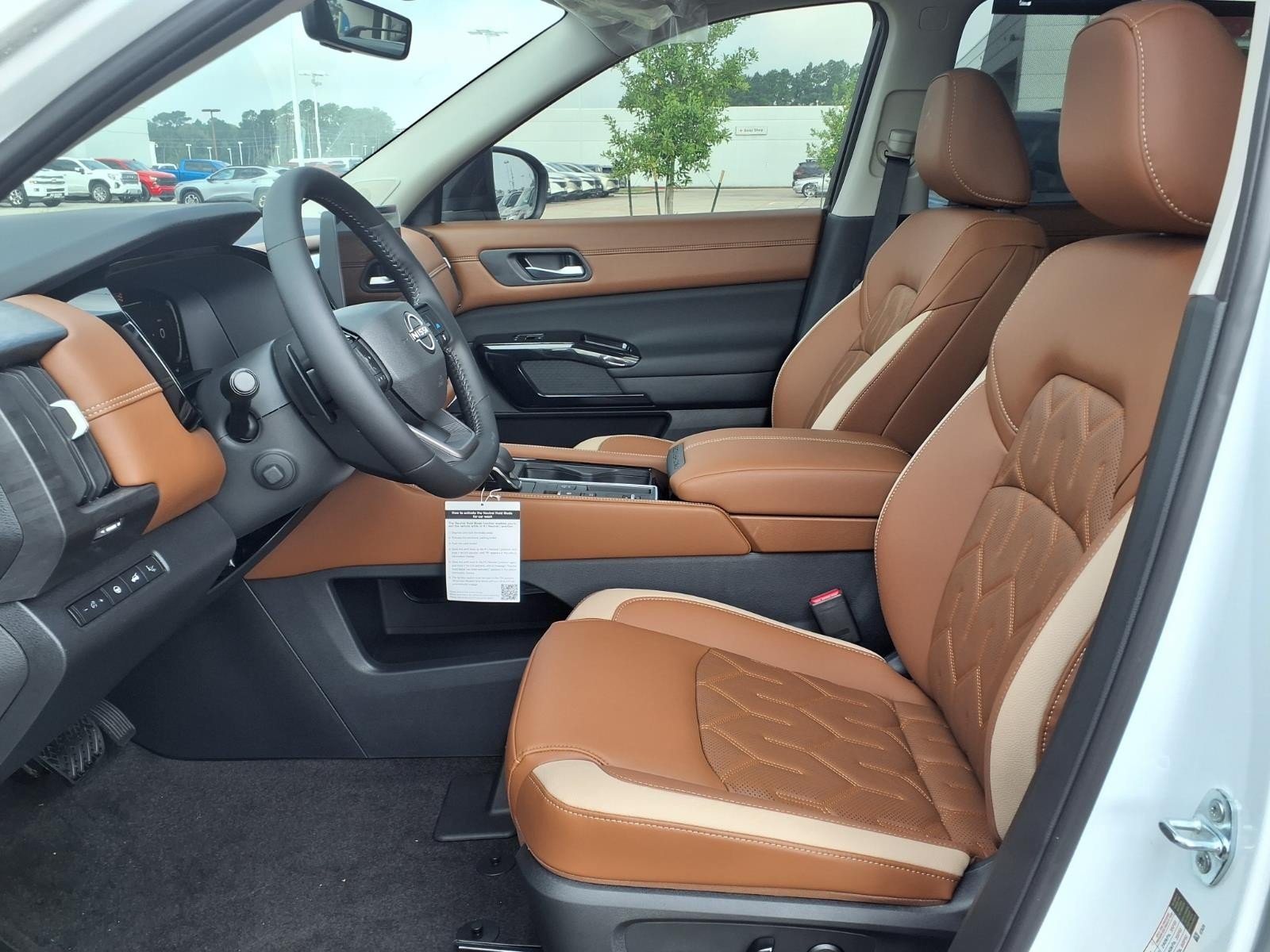 2026 Nissan Pathfinder Platinum White at Robbins Nissan